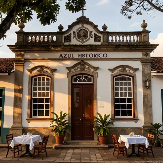 Descubra o Restaurante Azul Histórico